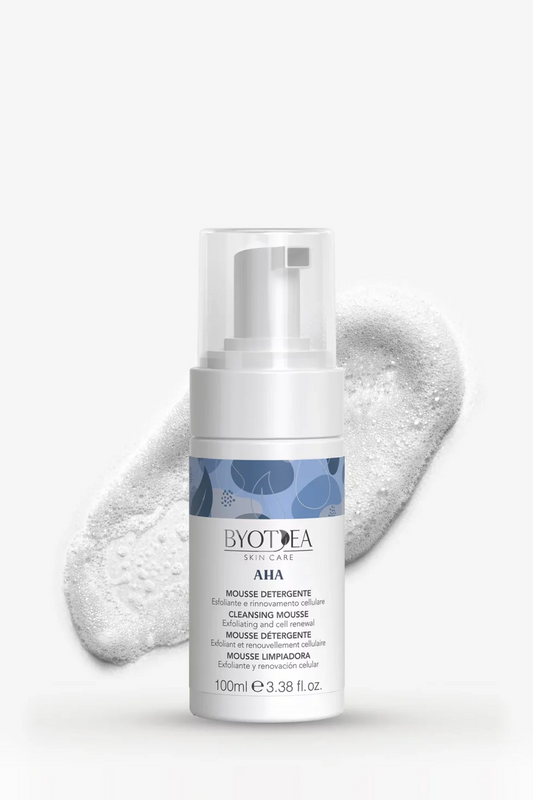Byotea Skin Care AHA Mousse Detergente Esfoliante e Rinnovante 100ml